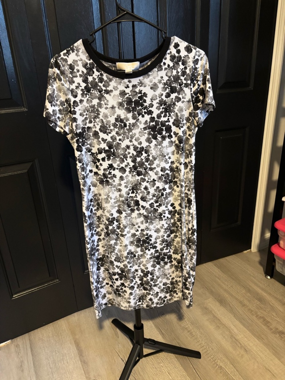 MICHAEL Michael Kors Black and White Floral Dress